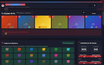 Pokémon Team Builder - Constructor de Equipos
